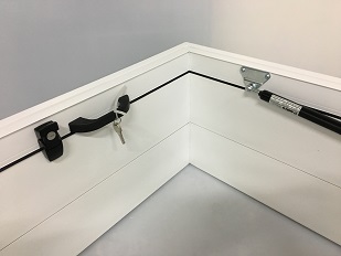 Opener - manual roof access of square and rectangular roof access ACG hatches